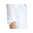 thumbnail image 6 of Nicesee Women 3/4 Sleeve Button Long Shirt White Elegant Blouse, 6 of 6