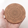 thumbnail image 4 of 12pcs Cork Coasters with Holder, Mandala Pattern Absorbent Reusable Drink Coasters for Home, Office, Bar, Restaurant, 4 of 4