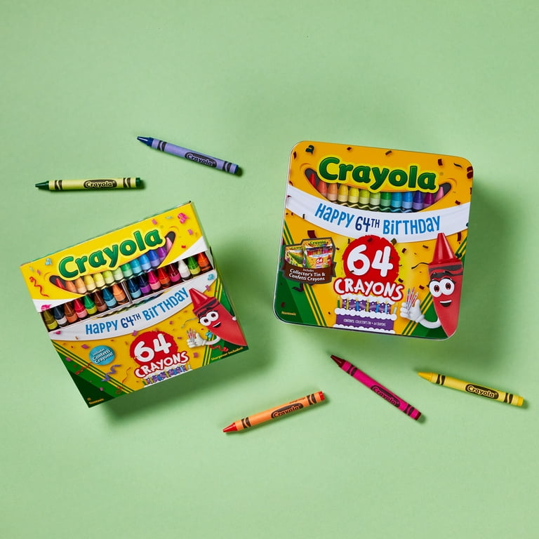 Dropship Crayola 64 Crayon Colors [Including Bluetiful] to Sell