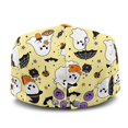 thumbnail image 3 of Chririnla Cute Halloween Ghost Print Polyester Flat Cap with Lightweight, Soft All-Season Forward Flat Cap for Outdoor Driving Golf, 3 of 4