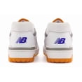 thumbnail image 4 of [BB550WTO] New Balance Men's 550 Lakers Pack White Vibrant Orange Sneakers *NEW*, 4 of 4