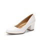 thumbnail image 1 of Zapatos de Tacón DREAM PAIRS SDPU2462W en Cuero Vegano Blanco, 1 of 8