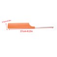 thumbnail image 3 of Tail Comb Plastic Portable Different Colors New-style Bright Exquisite Appearance Easy Installment Long Service Life Hair Picks Bone Color, 3 of 7