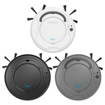 Nkmbld Sweeping Robot with Low Noise Operation Sweeping Robot Intelligent Household Cleaning Machine Fully Automatic Mopping Machine Room Vacuum Cleaner, Black