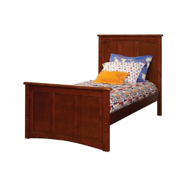 Bolton Furniture 9721700 Woodridge Panel Twin Bed, Chestnut