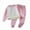 Pink, variant on Infant Boys Fleece Pajama Set Kids Thermal Underwear Set, 2 Piece, Sizes 18-24M