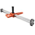 thumbnail image 1 of Durable Fixing Manual Gypsum Board Cutter Adjustable Hand Push Drywall Cutting Tool Double Handle with Stainless Steel Ruler, 1 of 5