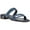 Dark Blue, variant on Tommy Hilfiger Womens Olise Faux Leather Slip-On Slide Sandals
