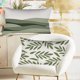 thumbnail image 4 of Funda de almohada con estampado de flores, juego de 4 piezas de 12x20, decoración de funda de almohada con sujeción geométrica verde abstracta nórdica, sofá cama para sala de estar, 4 of 5