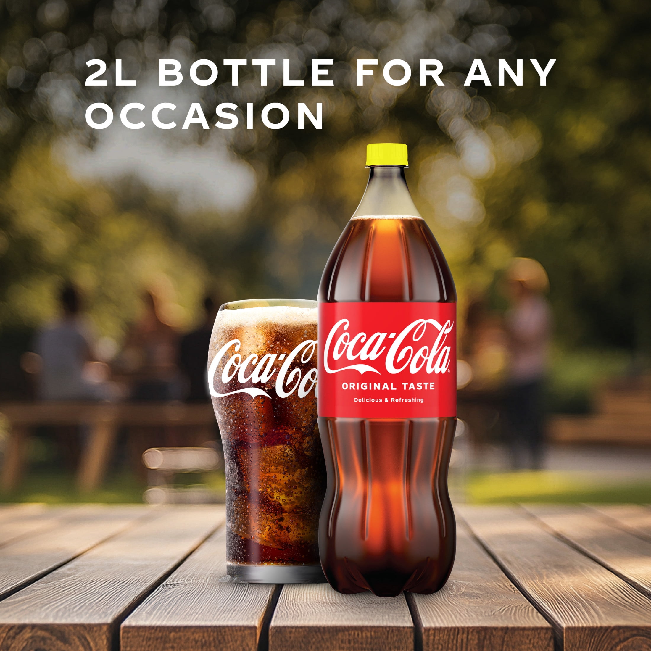 Coca-Cola Soda Soft Drink Kosher, 2 Liters