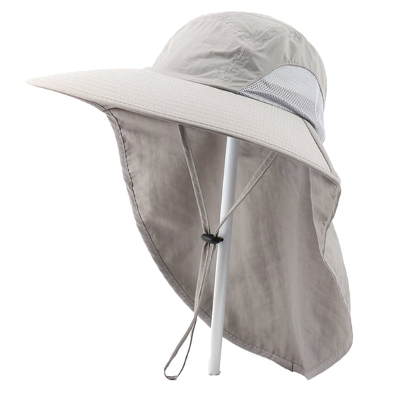 WaveBox Fisherman Hat Waterproof Breathable Fishing Hat w/UV Sun for Hiking Safari Camping Outdoors Gardening Summer Wide Brim Polyester Hat UPF 50 