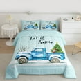 thumbnail image 2 of Manfei Let It Snow Bedding Comforter Set,Green Christmas Tree Twin Comforter Sets,Kawaii Santa Claus Bedding Set For Men Women,Ultra Soft Home Decor Reversible,2-Piece, 2 of 8