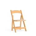 thumbnail image 1 of Flash Furniture Hercules Series Natural Wood Folding Chair, 1 of 7