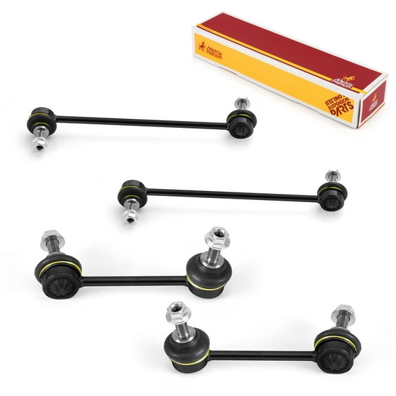 Metrix Premium Chassis Parts - 4 PC Front & Rear Stabilizer Bar Link Kit Fits 2014-2020 Jeep Cherokee AWD, 2014-2020 Jeep Cherokee 4WD, Replacement K750742, K750714, K750715