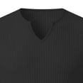 thumbnail image 5 of Athletic T-Shirts for Men Short Sleeve V Neck Workout Tshirts Shirts Mens Casual Stretchy Slim V Neck Basic Tees Tops Fathers Gifts, 5 of 6