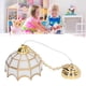 thumbnail image 5 of Lámpara De Casa De Muñecas, Decoración Divertida De Bricolaje, Lámpara De Techo De Casa De Muñecas De Metal Linda Para Tienda De Juguetes Para Coleccionistas, 5 of 7