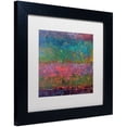 thumbnail image 2 of Trademark Fine Art "Wildflowers" Canvas Art by Michelle Calkins, White Matte, Black Frame, 2 of 4