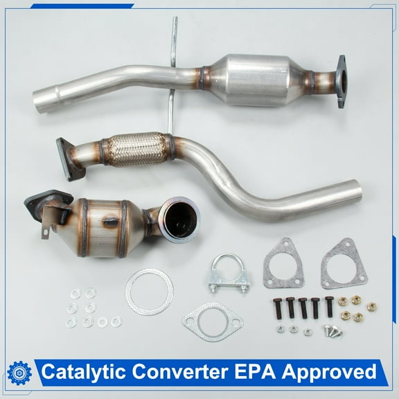 Front & Rear Catalytic Converter with Gaskets For 2011-2015 Chevrolet Cruze 1.4L