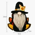 thumbnail image 3 of HOARBOEG Harvests Festival Gnome Thanksgiving Day Turkey Rudolph Doll Dwarf, 3 of 8