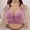 Purple, variant on Ladies' Autumn And Winter New Adjustable Bra Without Steel Ring Large Chest Display Small Upper Support Comfortable And Glare Underwear Womens Bras Push up Front Closure Women's Sports Bras Sports