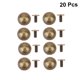 thumbnail image 5 of unbranded 20Ud Remaches Dorados De Hongos Con Tornillo Para Estilo Punk Y Creativo, 5 of 8