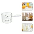 thumbnail image 2 of Household Coffee Glass Scale Design Coffee Cup Espresso Measuring Cup Pointed Measuring Cup, 2 of 9