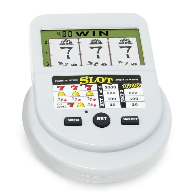 Mega Screen Slot Machine Handheld Game