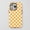 Design 02, variant on Checkered For All iPhone Series Protective Phone Case Classic Sage Green Coral White