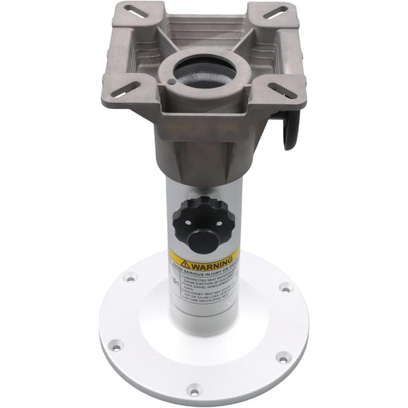 labwork Adjustable Height Locking Boat Seat Pedestal Height Adjustable from 13" to 19" Replacement for Fishing Boats and Marine Vessels