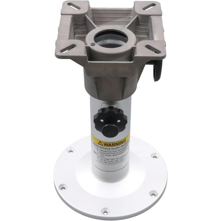 labwork Adjustable Height Locking Boat Seat Pedestal Height Adjustable from 13" to 19" Replacement for Fishing Boats and Marine Vessels