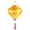 Yellow, variant on Gongc Wedding Lantern Vietnamese Hanging Lantern Outdoor Hanging Lantern Decor Tassel Lantern