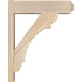 thumbnail image 3 of Ekena Millwork 5.50"W x 18"D x 22"H Olympic Smooth Craftsman Outlooker, Douglas Fir, 3 of 4