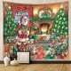 thumbnail image 5 of Tapiz de fondo estilo tela colgante decoración de habitación tela colgante tapiz navideño, 5 of 6