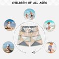 thumbnail image 6 of FORMRS Boys Swim Trunks Quick Dry Mesh Liner Boardshorts Sizes XS-XL, Pink Geometric, 6 of 7