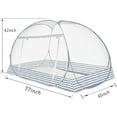 thumbnail image 2 of - Mosquito Net Tent for Bed | Full Enclosure Design with -Fine Mesh & Portable Foldable Frame | Indoor/Outdoor Camping, Travel Bed Canopy - Easy Setup & Pack (Twin Size), 2 of 5