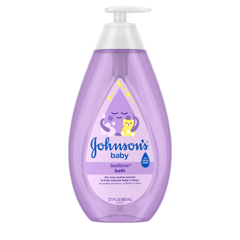 Johnson's Baby Bedtime Bath, Soothing Aromas, 27.1 fl oz photo 1