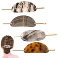 thumbnail image 3 of Pinces à Cheveux Acrylique 4PCS Baguettes de Cheveux Minimalistes Bâtons de Cheveux, 3 of 10