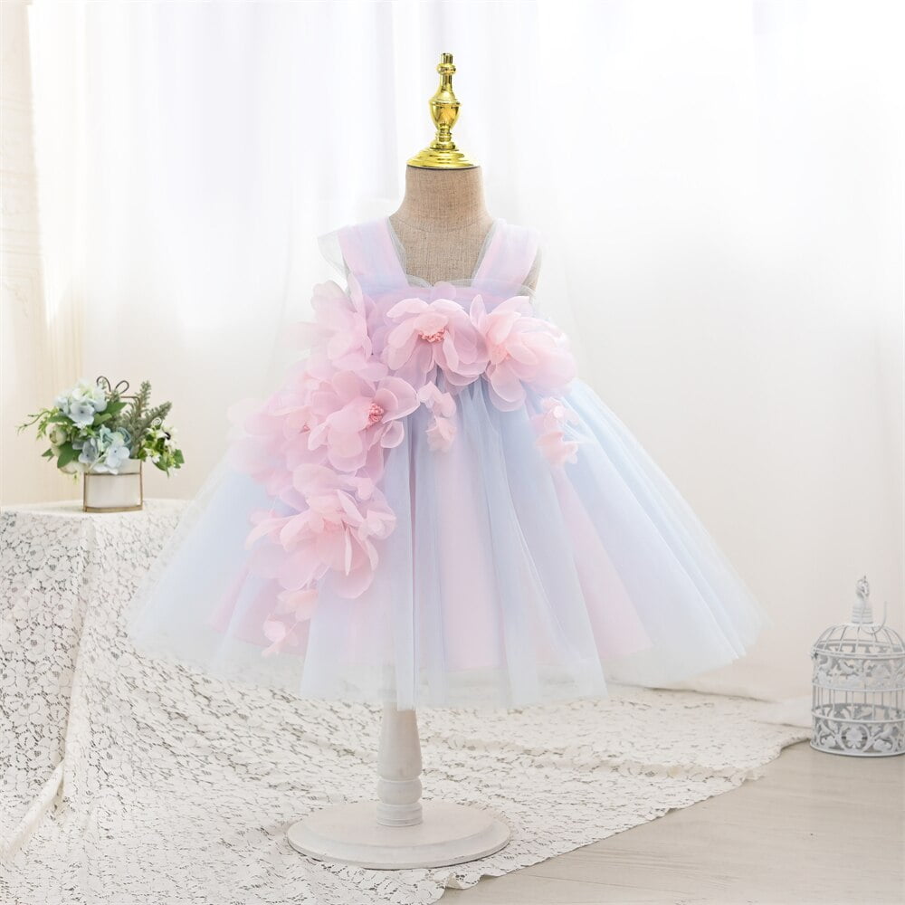 Baby Girl Pink First Birthday Dress Toddler Girl Tulle Wedding Dress Pink  Wedding Dress Birthday Sequin Dress Flower Girl Dress - Etsy