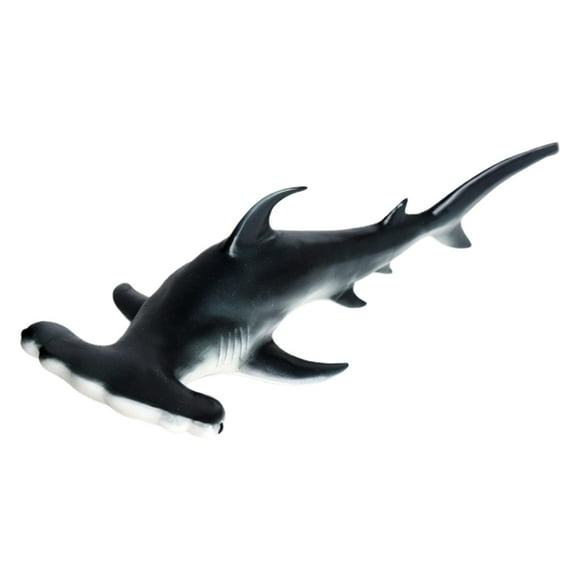 Figuras de peces de imitación, juguete de animales marinos, juguete educativo de ciencia, figuras de animales, juego , regalos de cumpleaños martillo