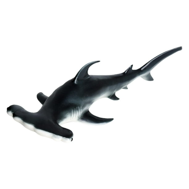 Figuras de animales de peces realistas, modelo de vida marina, colección de animales marinos, juguete, figuritas de animales marinos para niños, regal Tiburon martillo