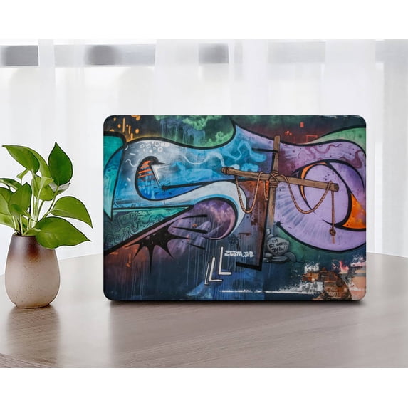 KSK KAISHEK Hard Shell Case Cover Compatible with 2015/2014/2013/2012 Release Old MacBook Pro 15 inchs with Retina Display No Touch / CD-ROM + Black Keyboard Cover Model: A1398 Painting A 0584