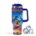 thumbnail image 1 of Aladdin Grande Capacité Tasse de Voiture avec Imprimé Iconique, durable avec Isolation, 1 of 10