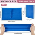 thumbnail image 2 of Funda elástica para libros de 15 x 23 cm (6" x 9"), azul. Funda protectora duradera, lavable y reutilizable para cuadernos de hasta 47 x 23 cm (18,5" x 9")., 2 of 6