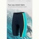 thumbnail image 5 of Trajes de baño Tankini Amzcrzy para mujer traje de baño 1,5 mm traje de buceo para mujer pantalones cortos de dos piezas traje de buceo para snorkel y surf pantalones de buceo cálidos azul oscuro XL, 5 of 9