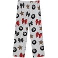 thumbnail image 5 of Top-kevin Women's Pajama Sets Snowy Branches Pattern Long Sleeve Lounge Sets Pjs Sleepwear with Pockets, 5 of 12