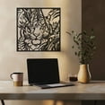 thumbnail image 6 of Violaura Tiger Metal Wall Art - Easy to Install Hanging Perfect for Home, Living Room Decor (48" x 48"), 6 of 8