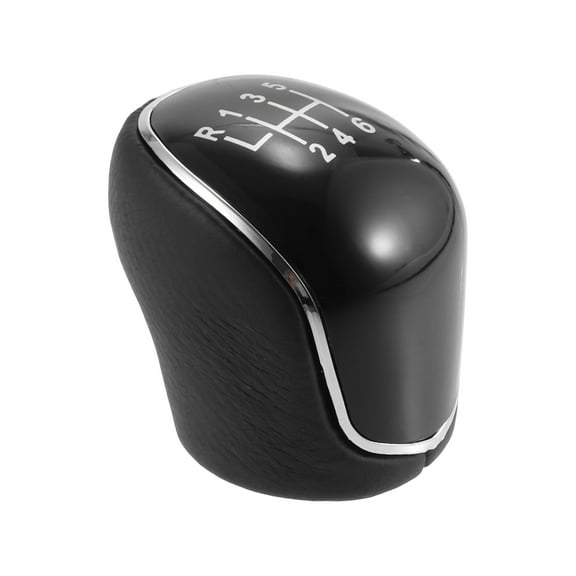 6 Speed Manual Gear Stick Shift Knob Transmission for Ford Mondeo MK3 2000-2007 ABS Faux Leather Black