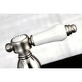 thumbnail image 4 of Kingston KB1758BPLBS Bel-Air Two-Handle 4-Hole 8" Centerset Kitchen Faucet with Brass Sprayer in Brushed Nickel, 4 of 7