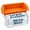 Orange,3LB, variant on SaKaguro 3LB Giant Ice Block Mold, Thickened and Easy to Release Silicone Ice Grid (Blue, 10 inches)
