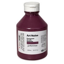 Tri-Art Art Noise Permanent Acrylic Gouache - Aubergine, 500 ml, Bottle